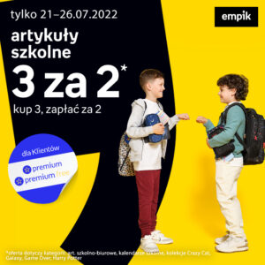 W empik promocja na artykuły szkolne!