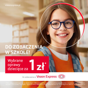 Back to school – wybrane oprawy dziecięce z antyrefleksem za 1 zł