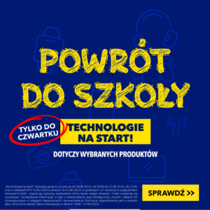 Technologie na start! Kupuj TANIEJ!