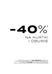 40% RABATU NA KURTKI I OBUWIE w 4F