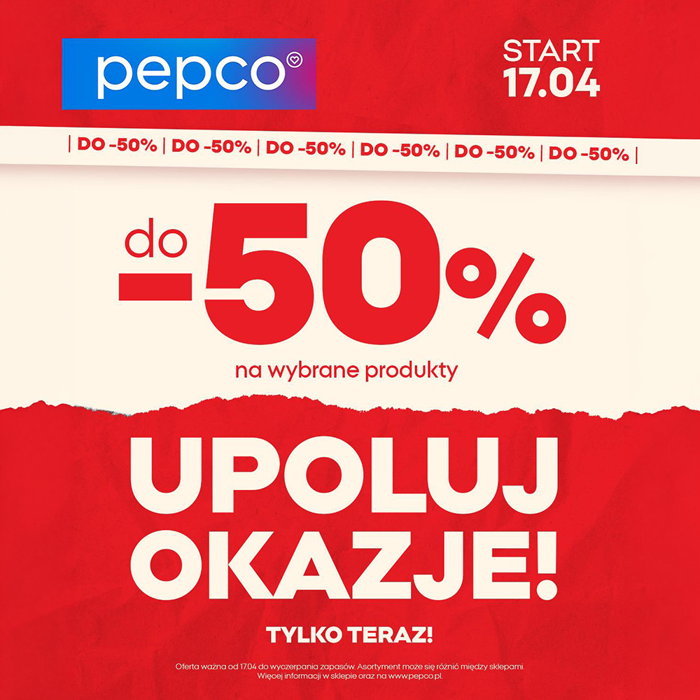 PEPCO: upoluj okazje do -50%