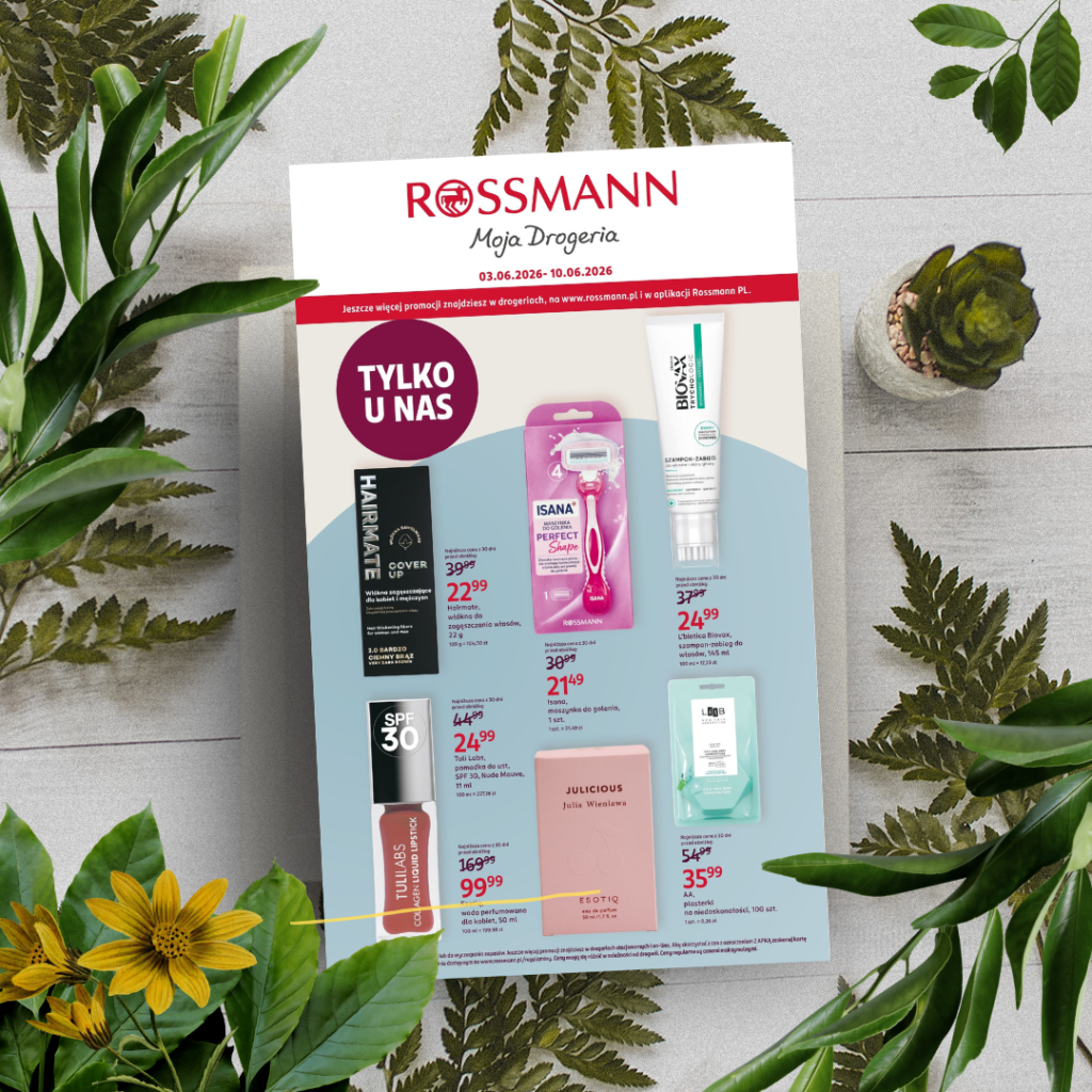 ROSSMANN: nowa gazetka promocyjna