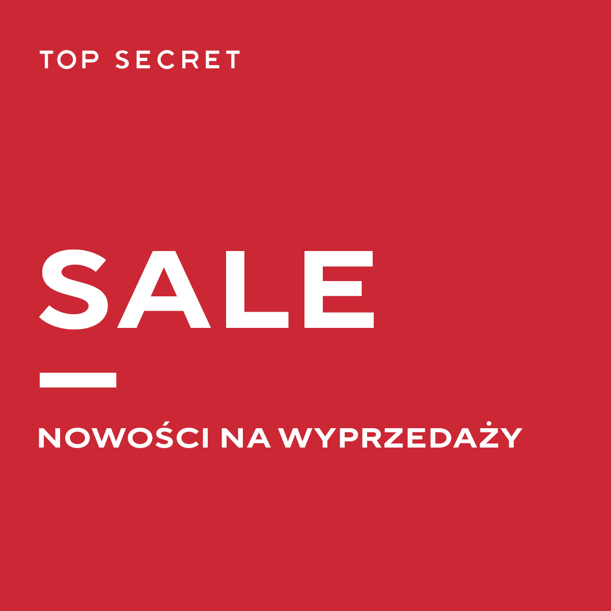 TOP SECRET: sale – nowości na wyprzedaży