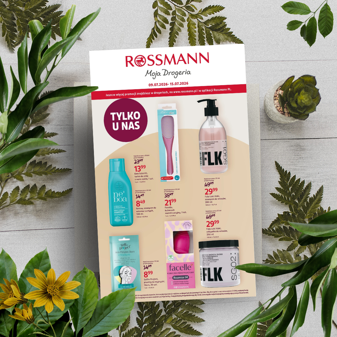 ROSSMANN: nowa gazetka promocyjna