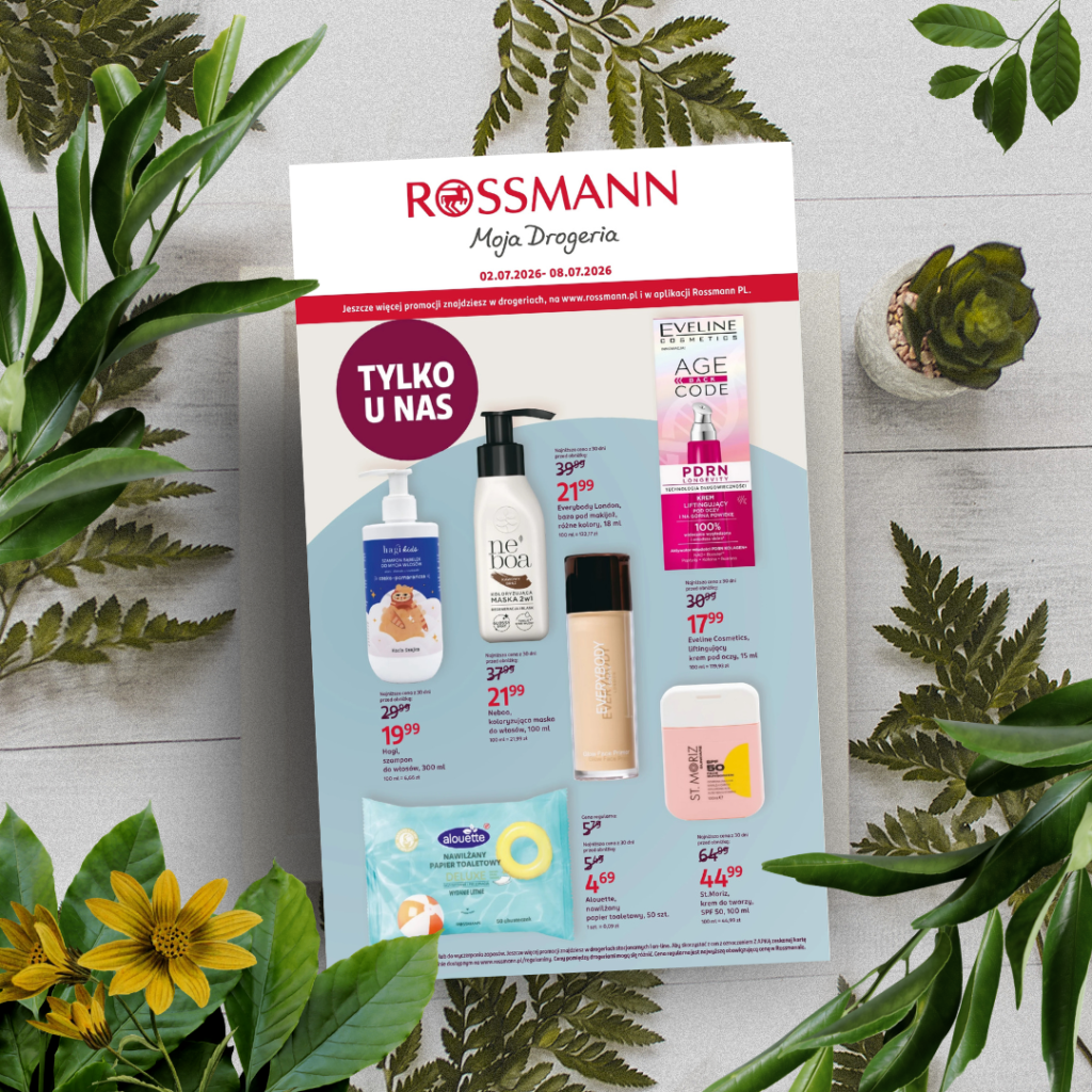 ROSSMANN: nowa gazetka promocyjna