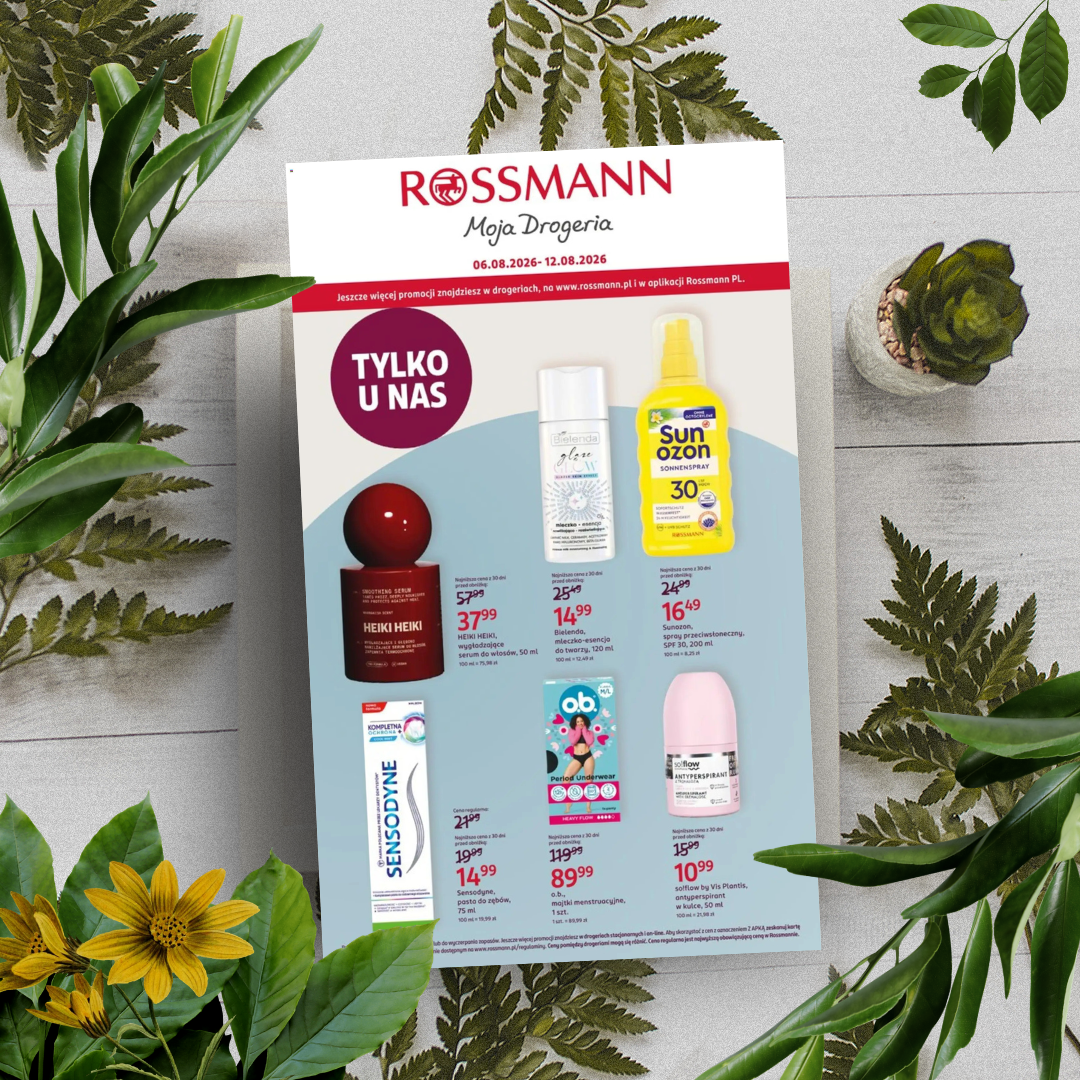 ROSSMANN: nowa gazetka promocyjna