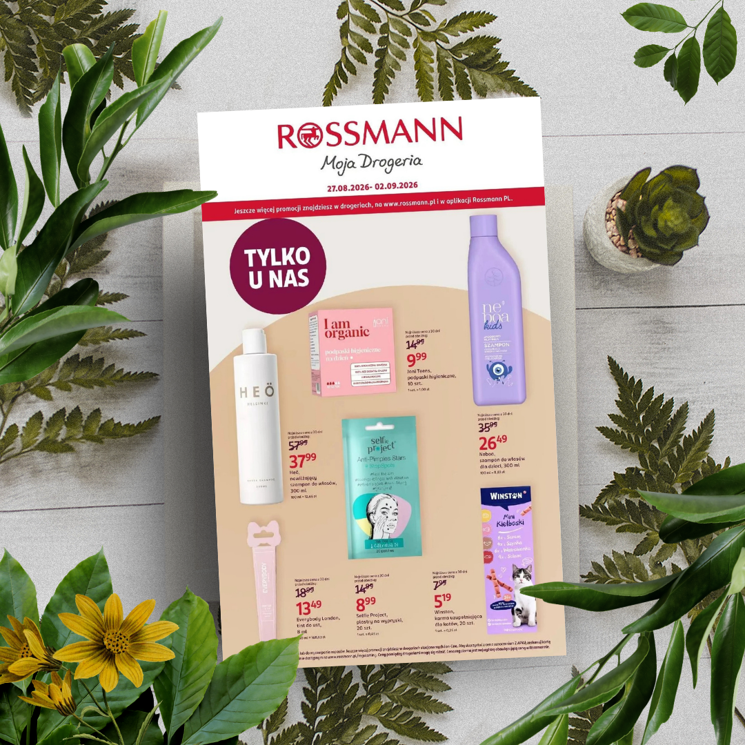 ROSSMANN: nowa gazetka promocyjna